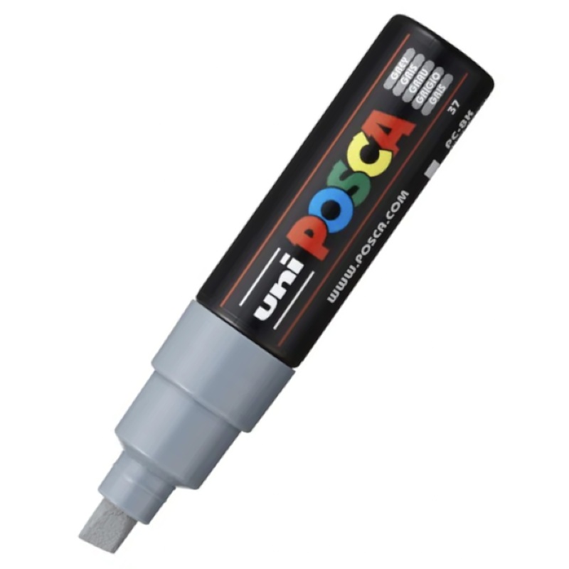 POSCA PC 8K Paint Marker Grey