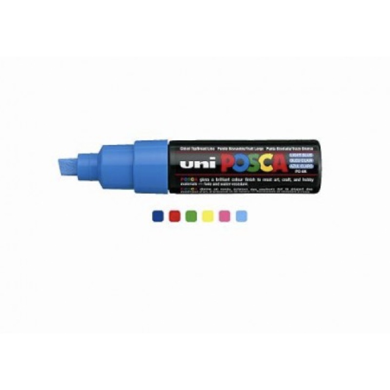 POSCA PC 8K Paint Markers Assorted 6 Pack