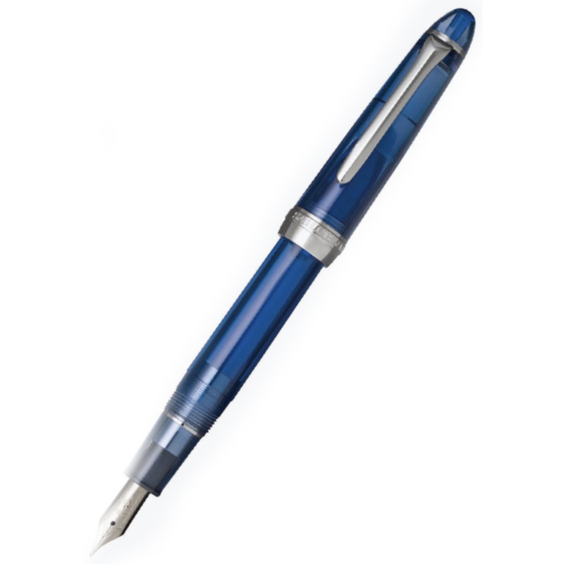 Sailor Shikiori Fountain Pen - Hisakata Uchimizu - Blue - Fine