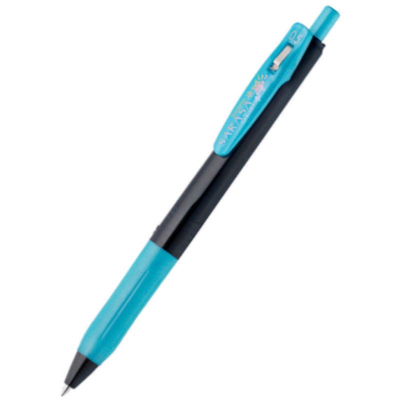 Zebra Sarasa Clip Gel 0.5mm Shine Blue Rollerball Pen