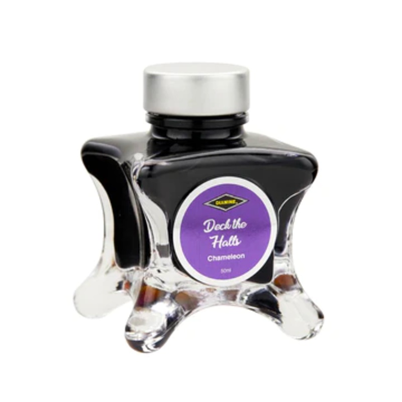 Diamine Green Edition Ink - Deck The Halls Chameleon