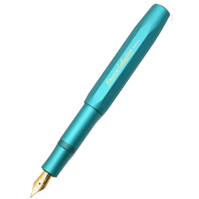 Kaweco Collection AL Sport Fountain Pen - Iguana Blue Special Edition