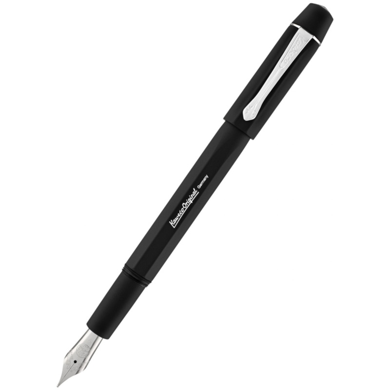 Kaweco Original Fountain Pen 060 - Black Chrome - Double Broad