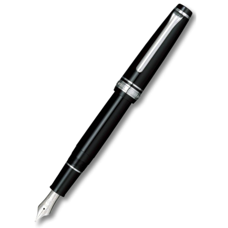 Sailor Pro Gear II Slim Fountain Pen - Black RT  - Broad