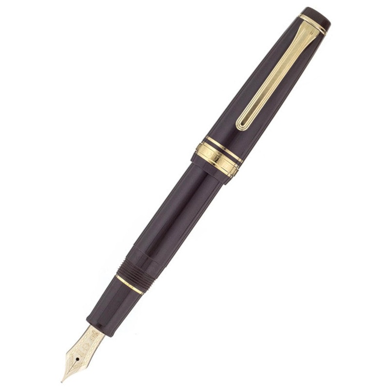 Sailor Pro Gear Slim Mini Fountain Pen - Puff Brown - Medium/Fine