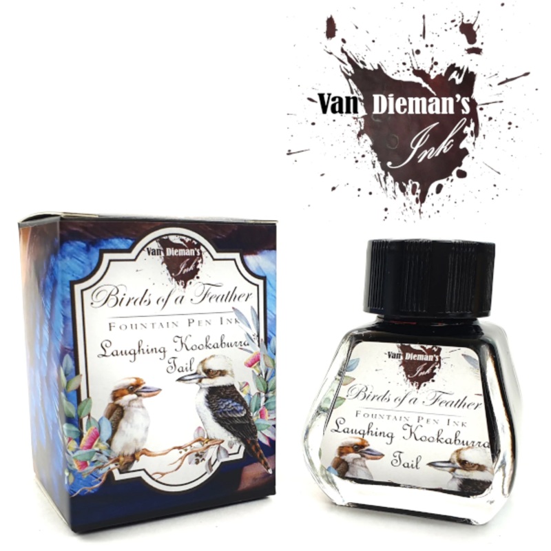 Van Dieman's Birds of a Feather Ink - Laughing Kookaburra Tail