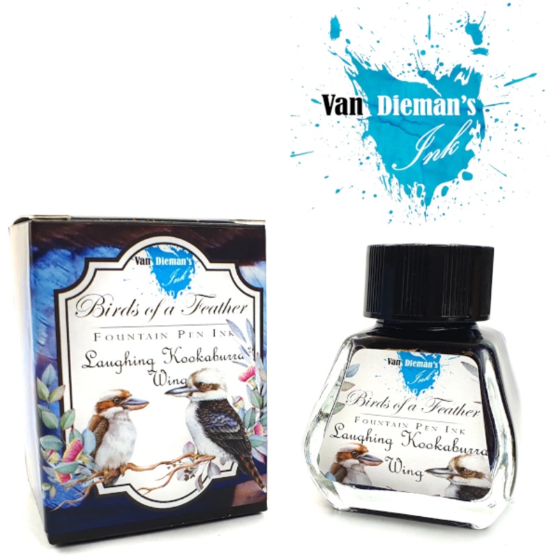 Van Dieman's Birds of a Feather Ink - Laughing Kookaburra Wing