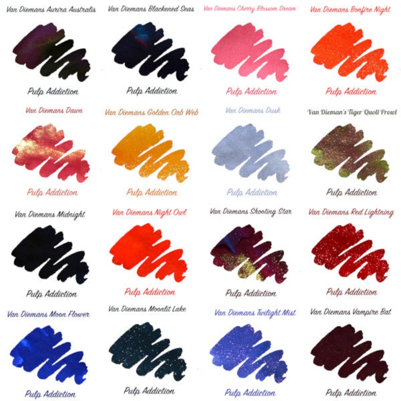 Van Dieman's Night Ink Sample Package (16)