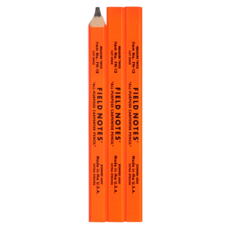 Field Notes Carpenter Pencils - 3 Pack