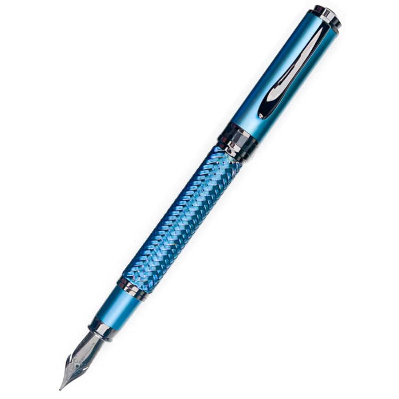 Monteverde Innova Formula M Fountain Pen - Blue - Stub