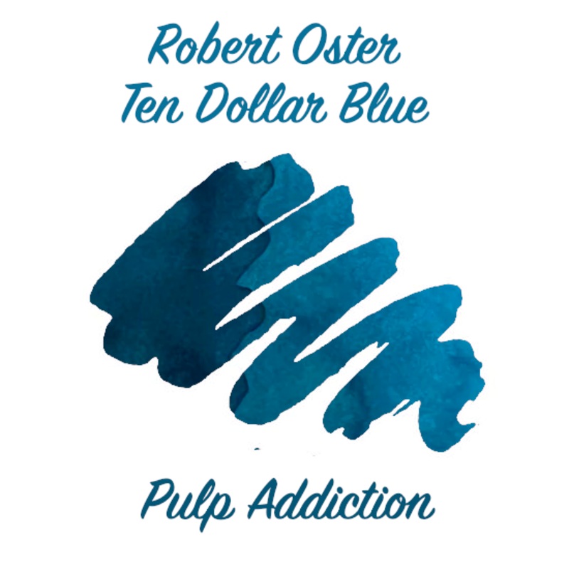 Robert Oster Signature Ink - Ten Dollar Blue - 2ml Ink Sample