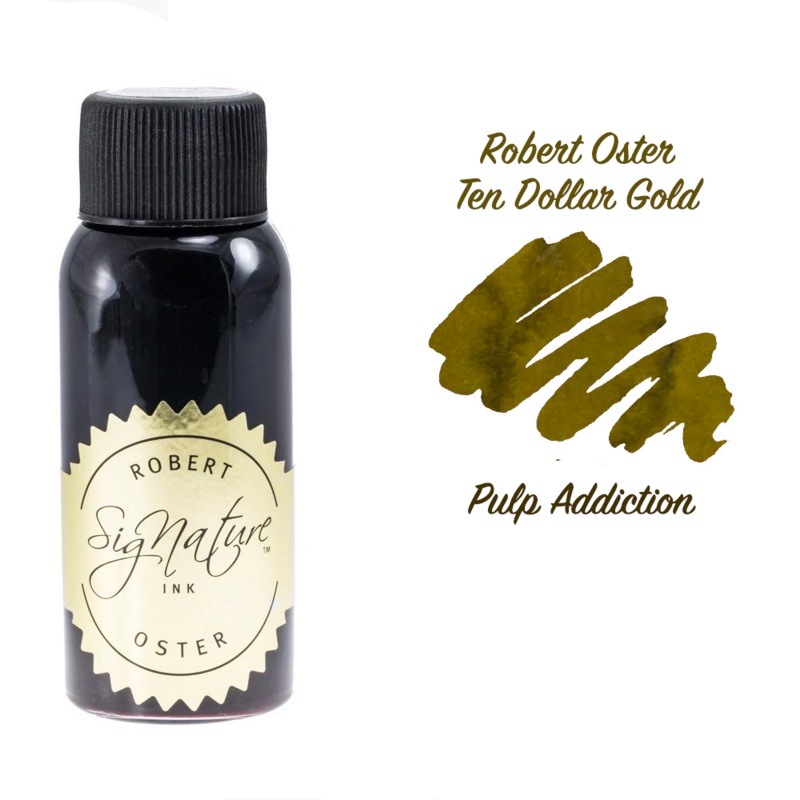 Robert Oster Signature Ink - Ten Dollar Gold 50ml