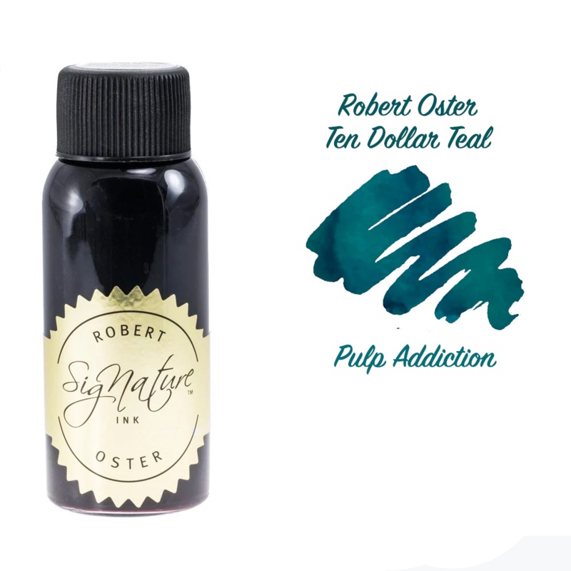 Robert Oster Signature Ink - Ten Dollar Teal 50ml