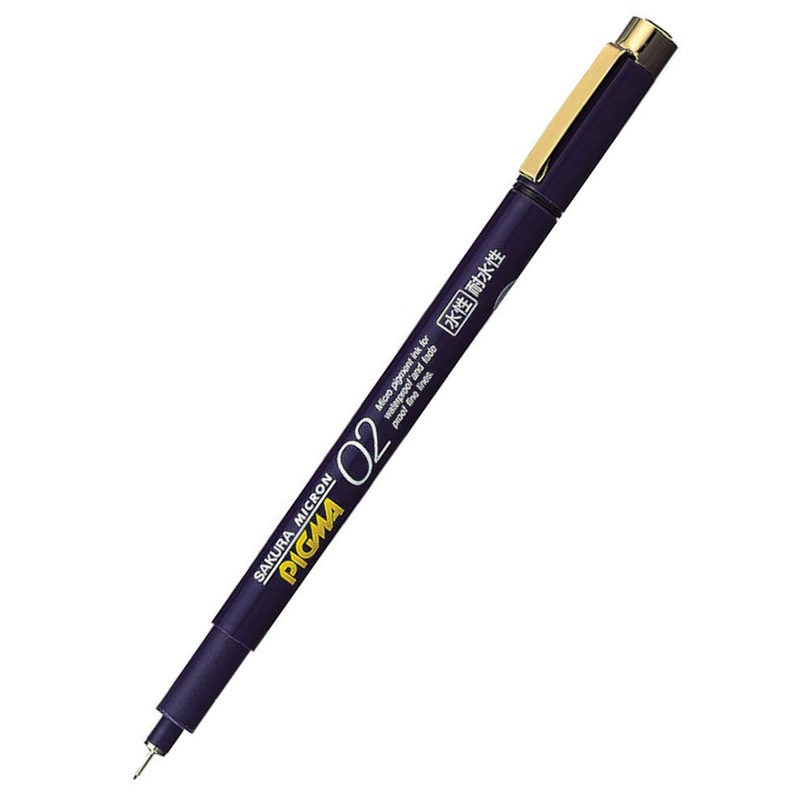 Sakura Pigma Micron Pen ESDK - Size 02 - Black