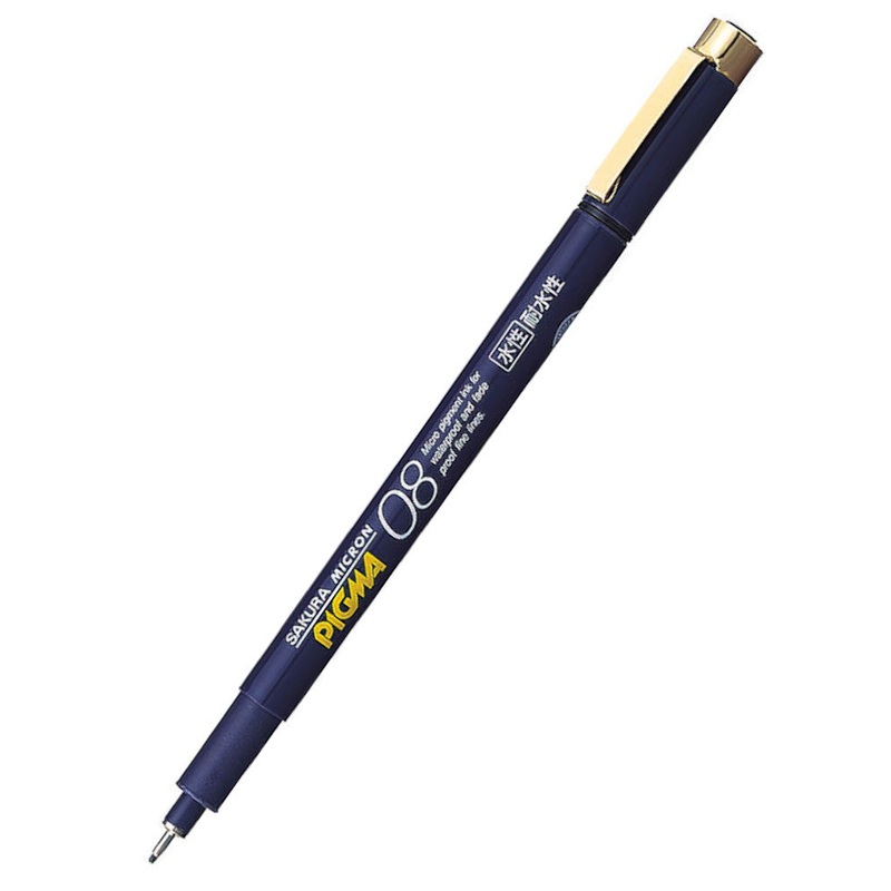 Sakura Pigma Micron Pen ESDK - Size 08 - Black