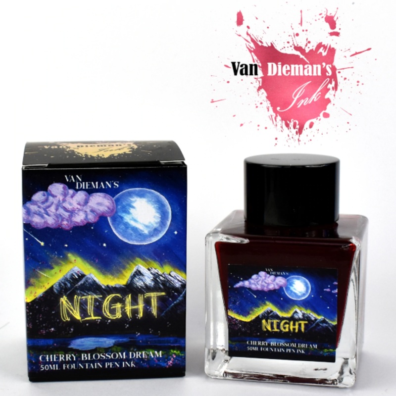Van Dieman's Ink - Night Cherry Blossom Dream - 50ml Large Bottle