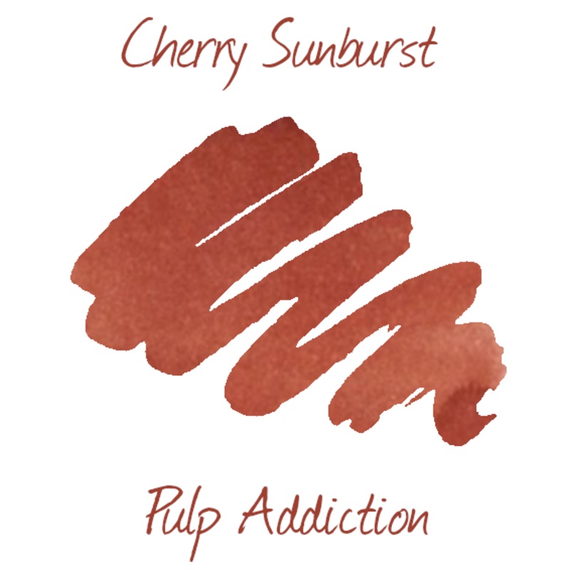 Diamine Cherry Sunburst (Guitar) Ink - 2ml Sample