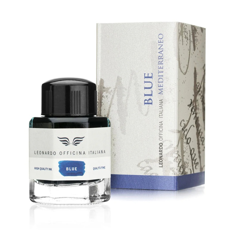 Leonardo Officina Italiana Fountain Pen Ink - Blue 40ml