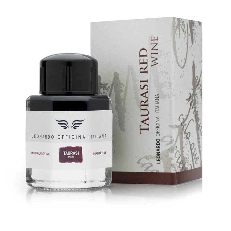 Leonardo Officina Italiana Fountain Pen Ink - Taurasi Red Wine 40ml
