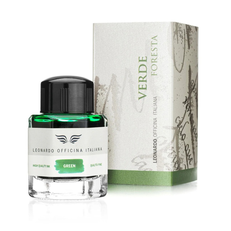 Leonardo Officina Italiana Fountain Pen Ink - Verde Green 40ml