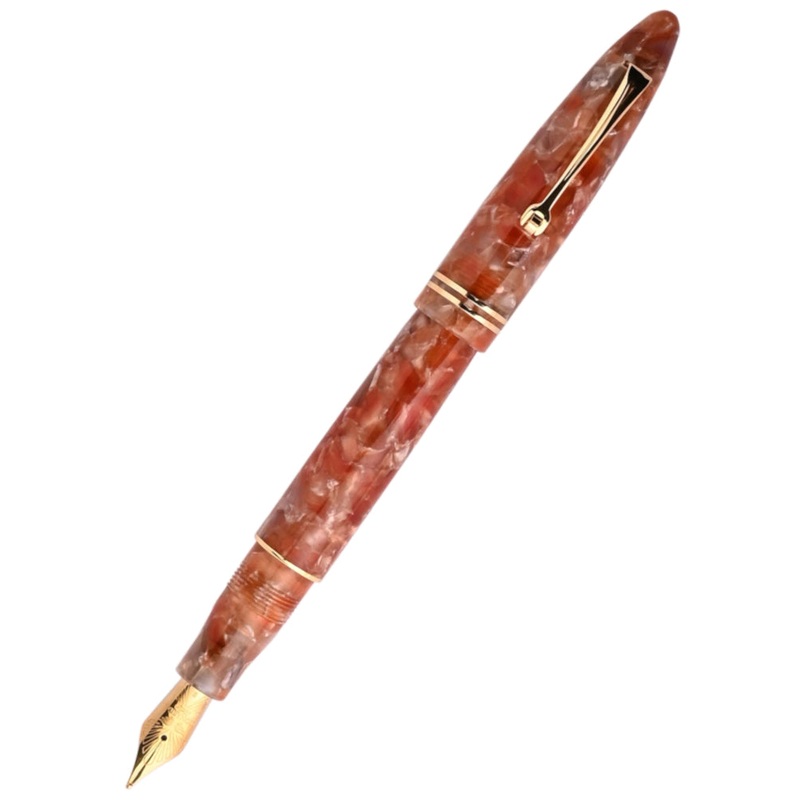 Leonardo Officina Italiana Furore Fountain Pen - Ginger Gold