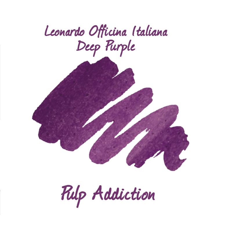 Leonardo Officina Italiana Ink - Deep Purple 2ml Sample