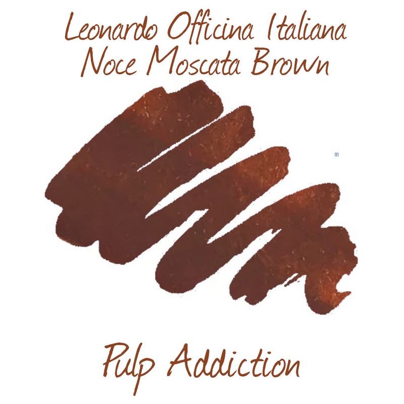 Leonardo Officina Italiana Ink - Noce Moscata Brown 2ml Sample