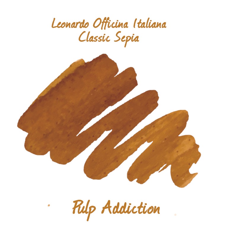 Leonardo Officina Italiana Ink - Sepia 2ml Sample