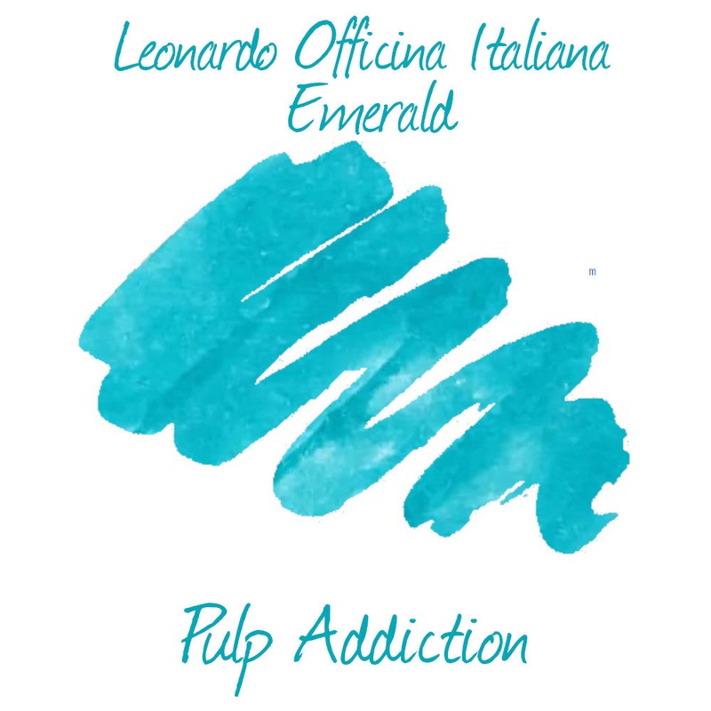 Leonardo Officina Italiana Ink - Smeraldo Emerald 2ml Sample