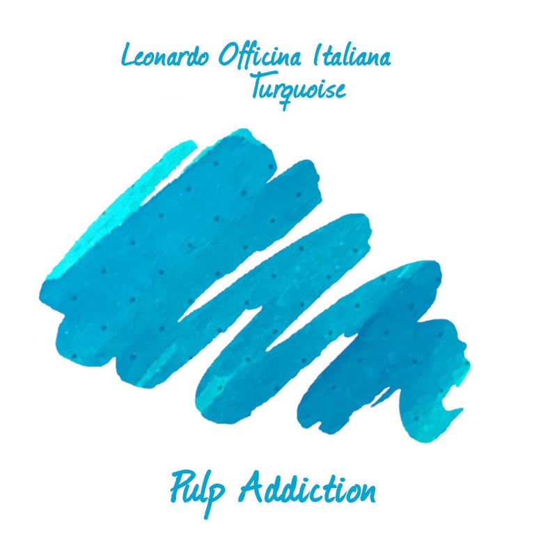Leonardo Officina Italiana Ink - Turchese Turquoise 2ml Sample