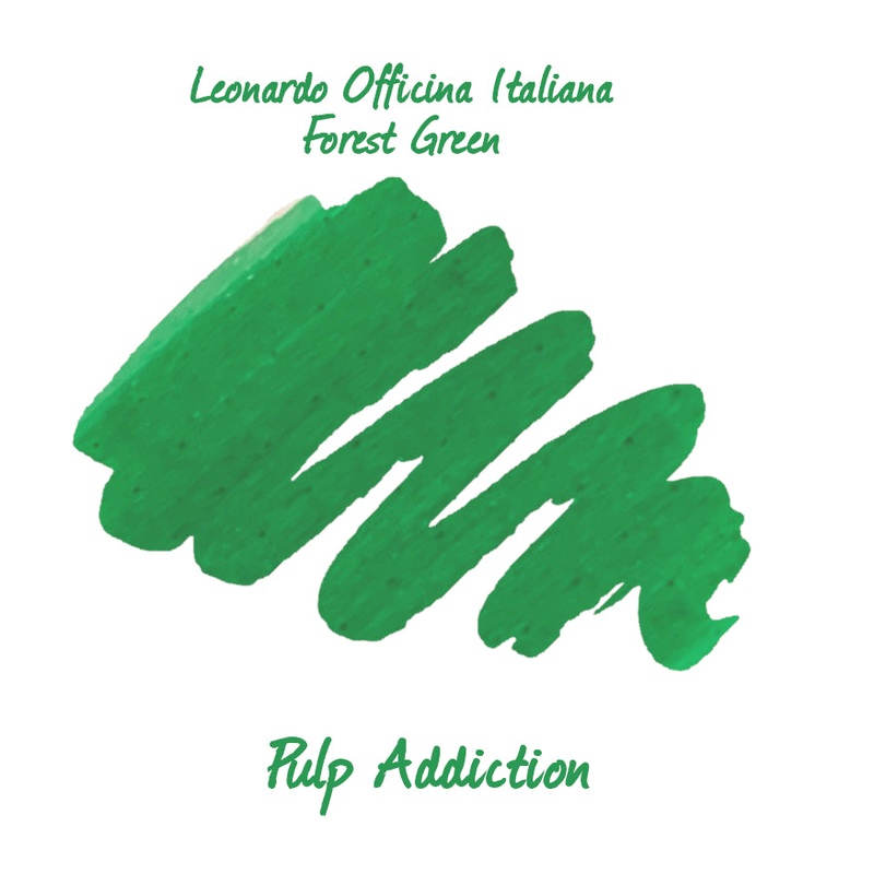 Leonardo Officina Italiana Ink - Verde Green 2ml Sample