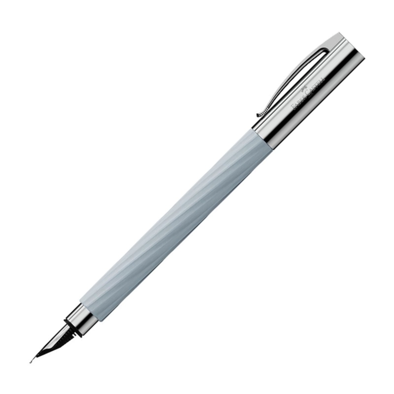 Faber-Castell Ambition Fountain Pen - Italic Ice Blue (Limited Edition)