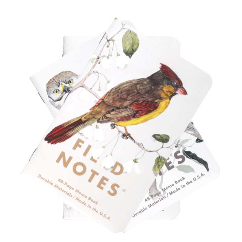 Field Notes Birds and Trees of North America Notebooks (Set 3) - Pack C