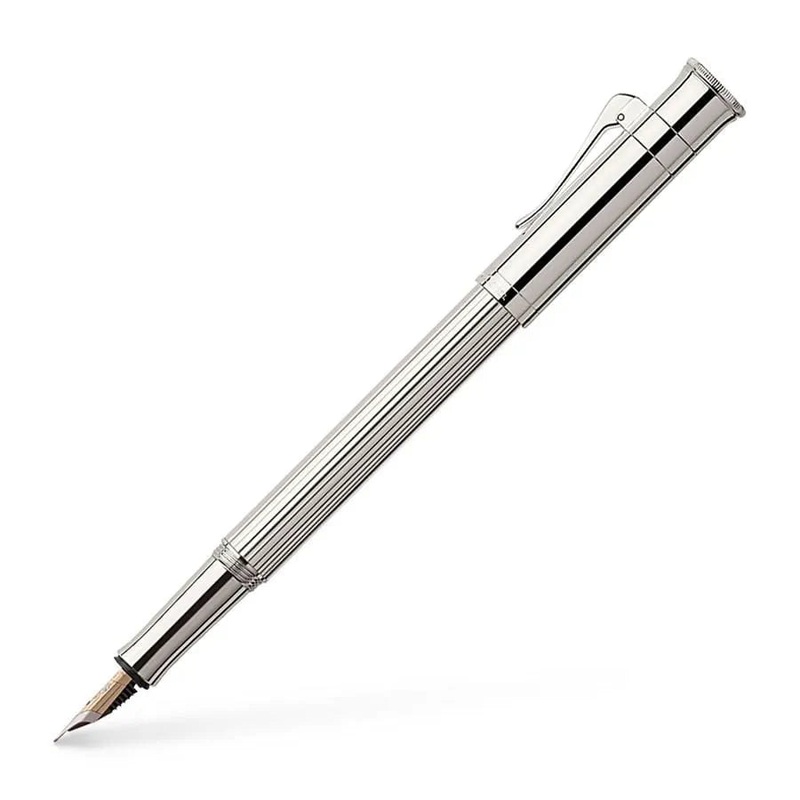 Graf von Faber-Castell Fountain Pen - Classic Platinum Plated