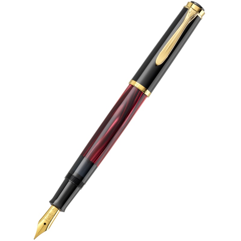 Pelikan M200 Special Edition Fountain Pen - Marbled Red