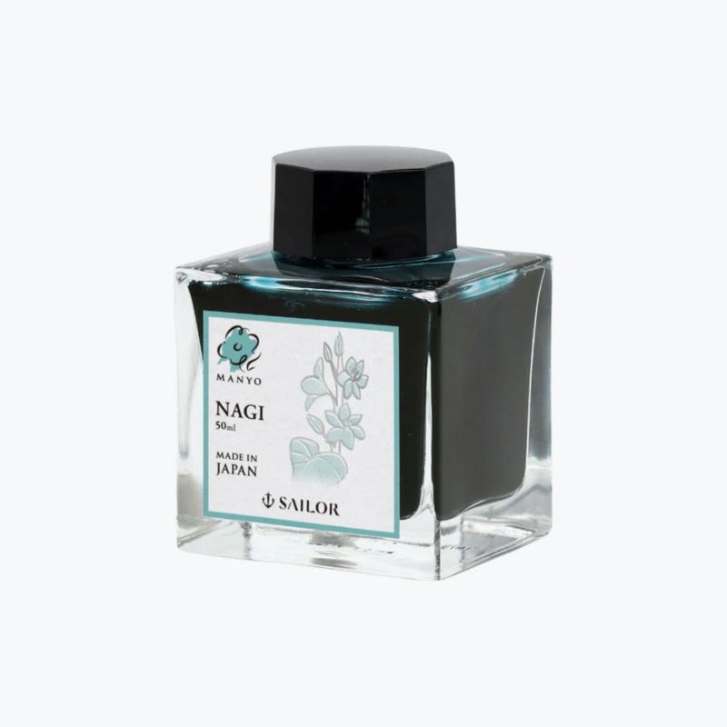 Sailor Manyo Nagi Ink - 50ml Bottle