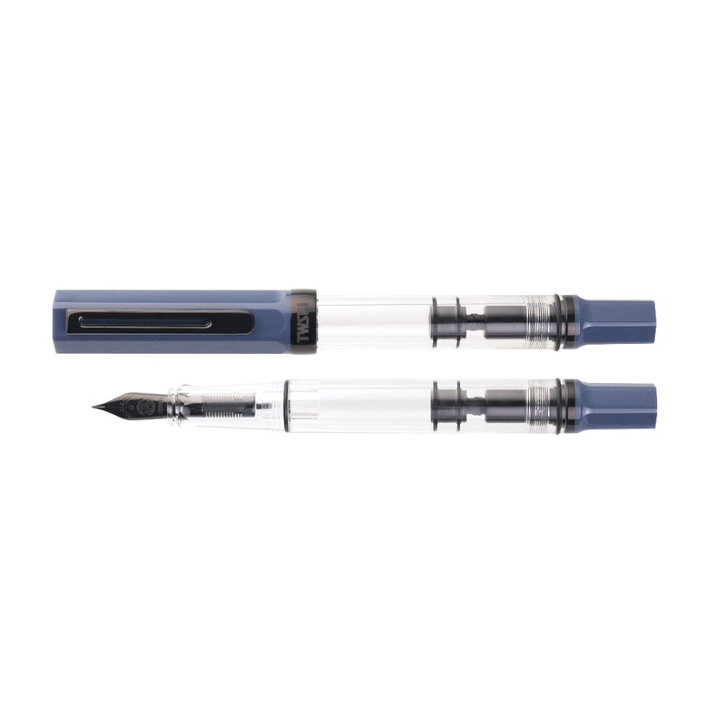 TWSBI Eco Fountain Pen - Slate Blue with Onyx