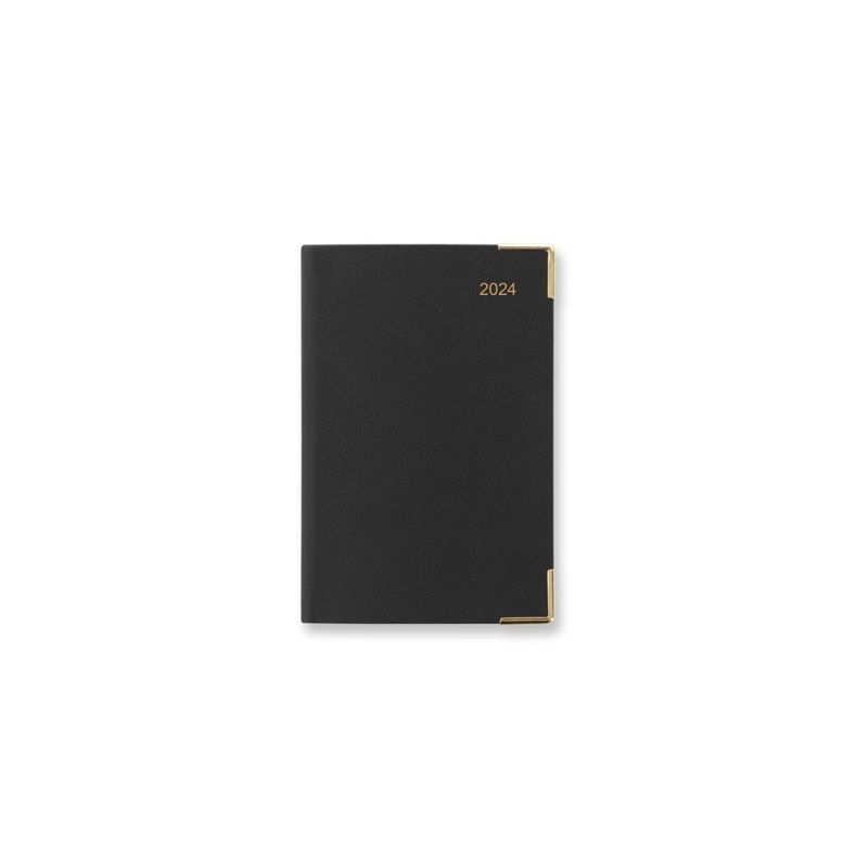 Letts of London 2025 Classic Mini Pocket Week to View Planner - Black