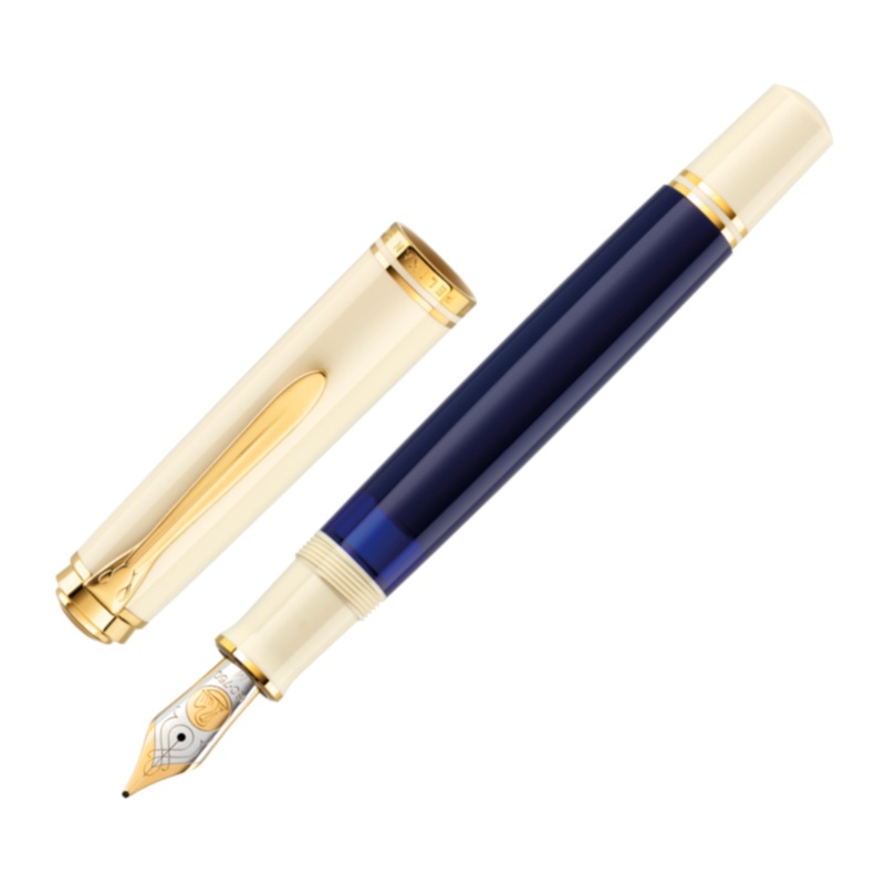 Pelikan Souvern M800 Fountain Pen - Cream Blue (Special Edition)