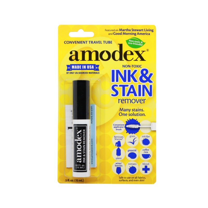 Amodex Ink and Stain Remover - Travel Tube (.5 oz)