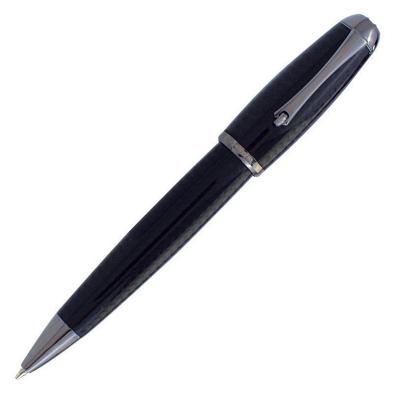 Monteverde Super Mega Carbon Fiber Ballpoint - With Gunmetal Trim