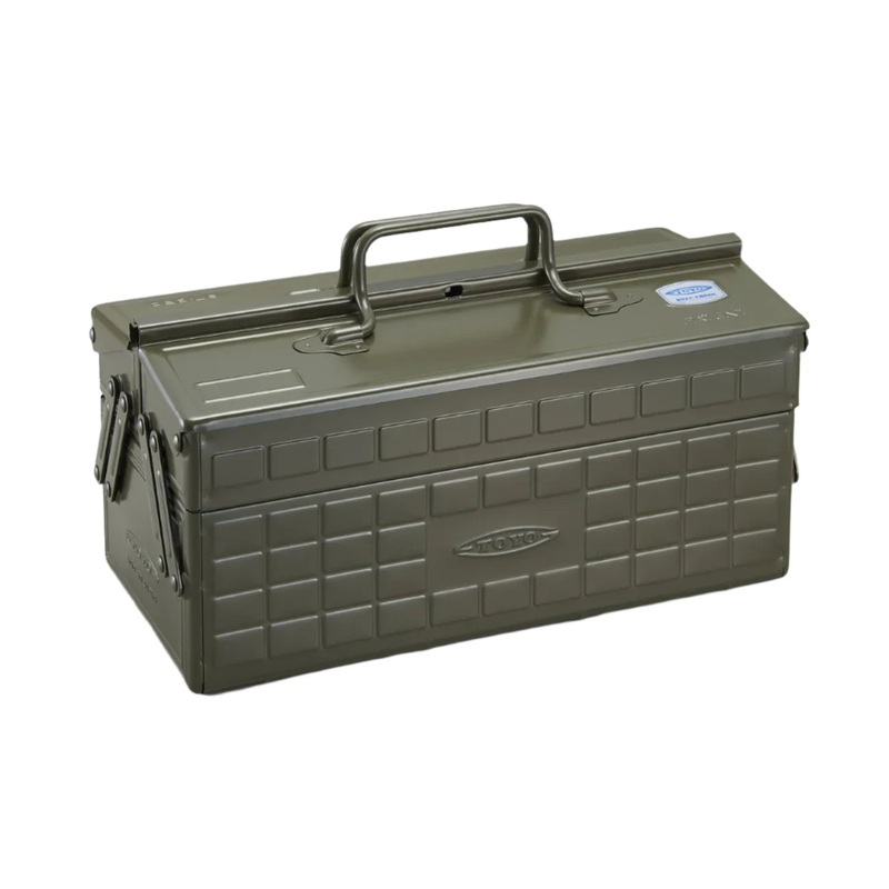 TOYO Cantilever Toolbox ST-350 - Military Green