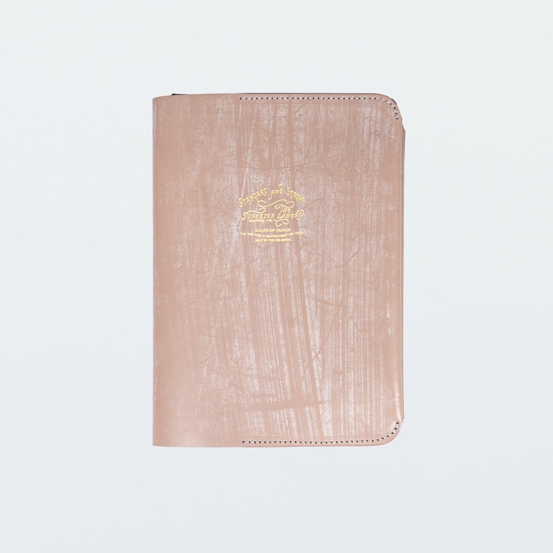 The Superior Labor A6 Bridle Leather Notebook Cover - Graige (Rose)
