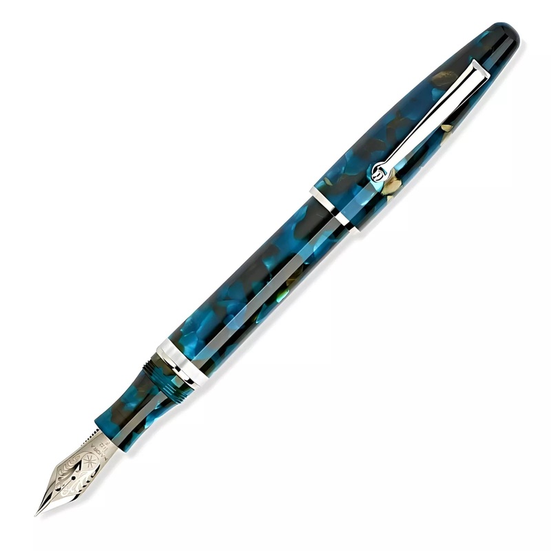 Maiora Ultra Ogiva Ti22 Fountain Pen - Teti Blue (Limited Edition)