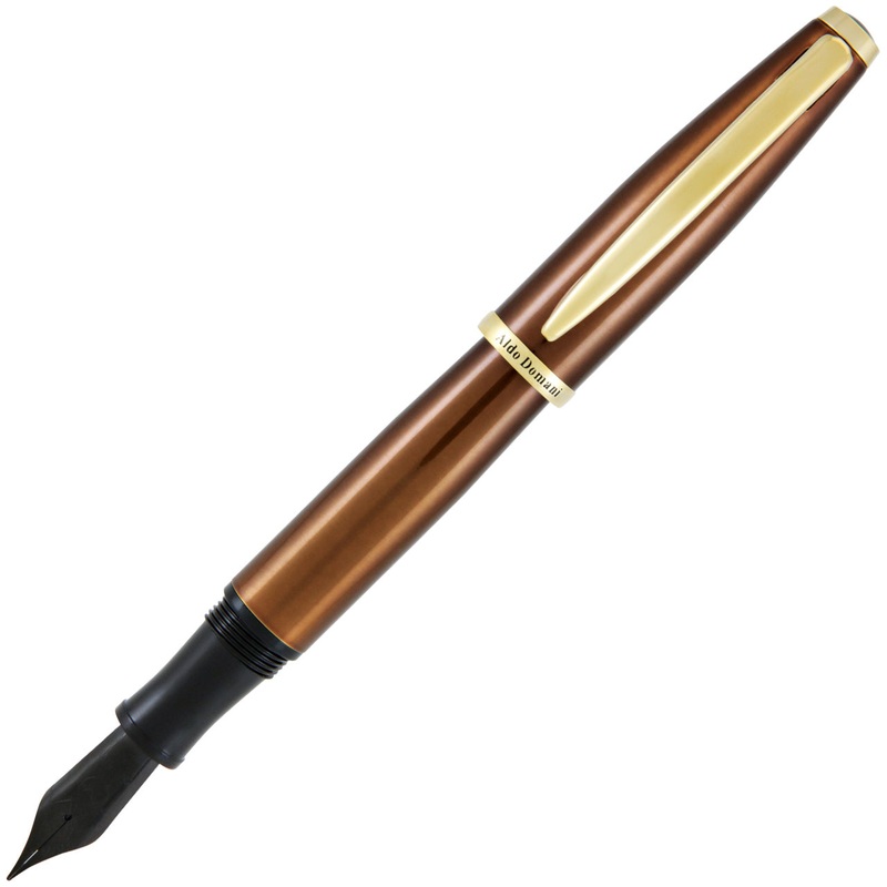 Monteverde Aldo Domani Fountain Pen - Brown (Discontinued)
