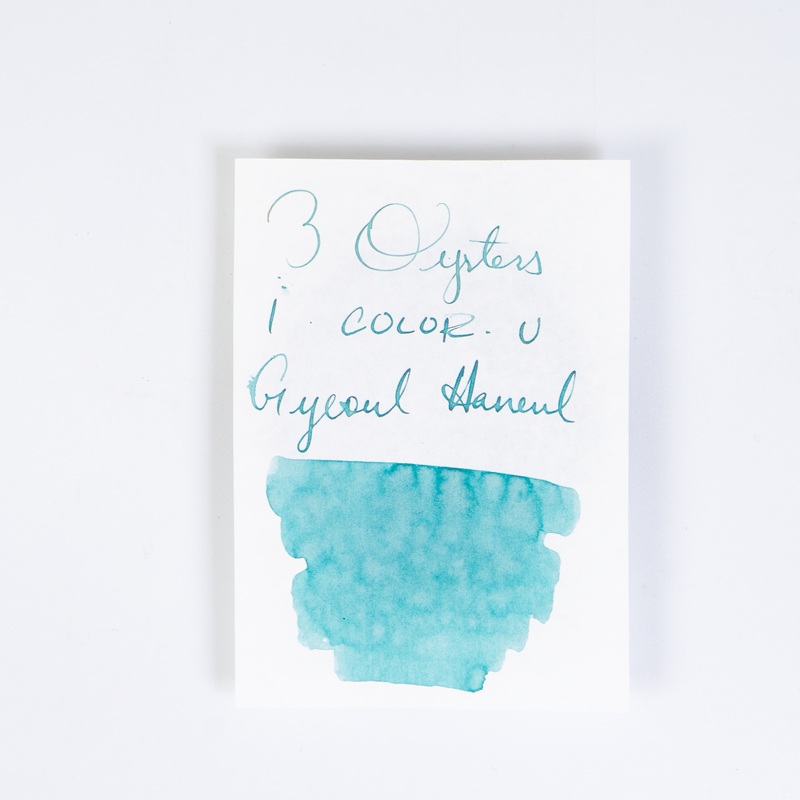 3 Oysters Gyeoul Haneul Winter Sky (38ml) Bottled Ink (I-Color-U)