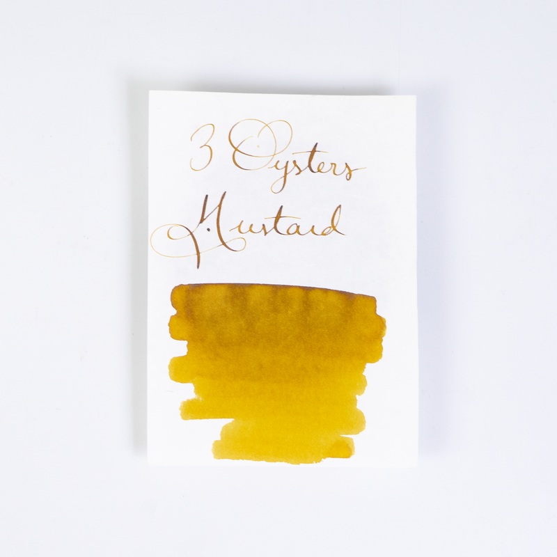 3 Oysters Mustard (38ml) Bottled Ink (Delicious)