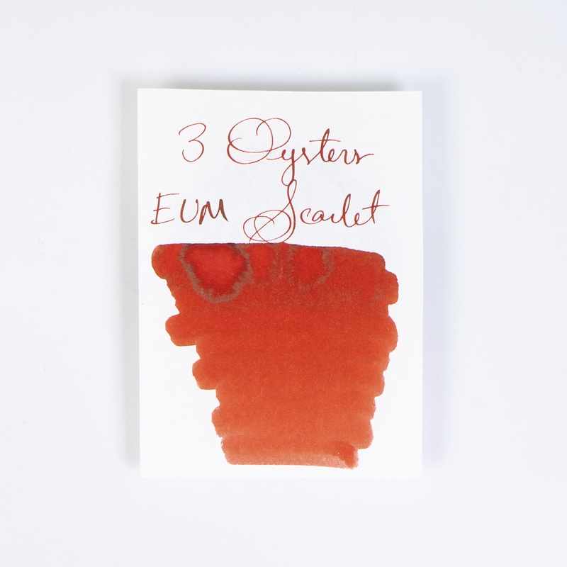 3 Oysters Scarlet (18ml) Bottled Ink (Hun Min Jeong Eum)