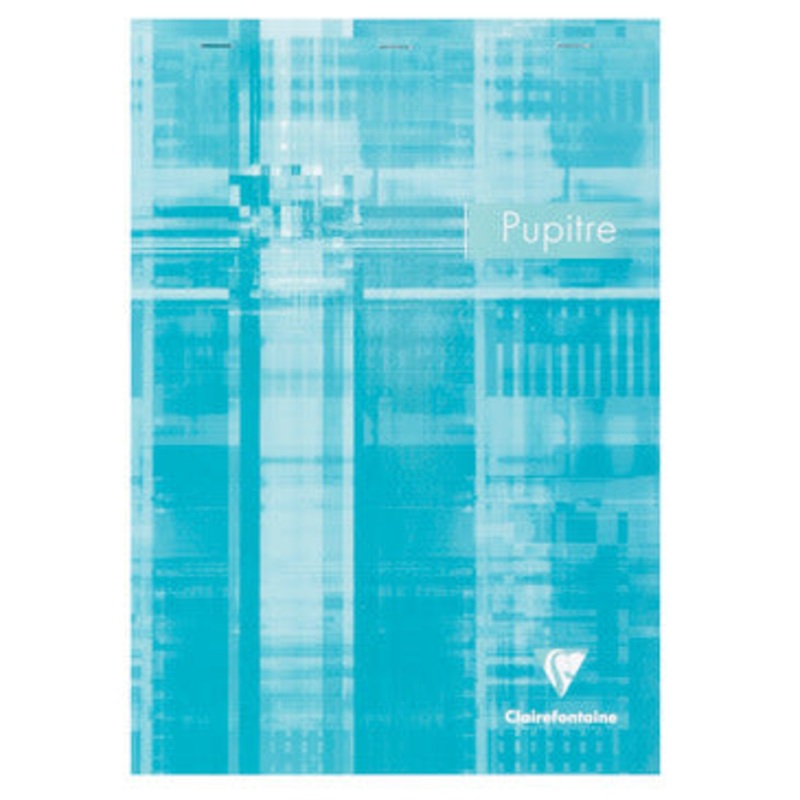 Clairefontaine #6152 Graph Top Staplebound Notepad (8.25 x 11.75) (Assorted)