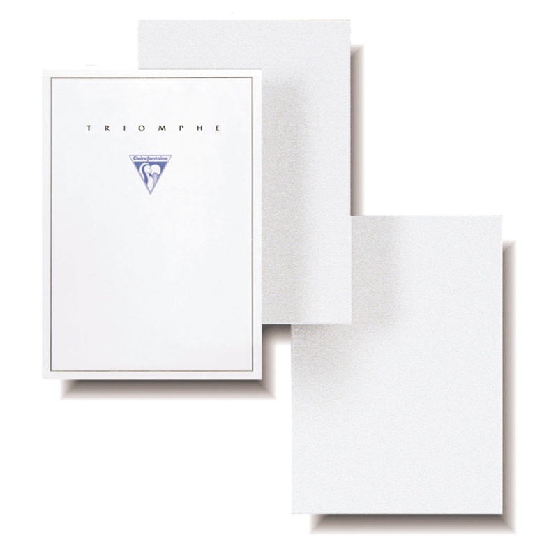 Clairefontaine Triomphe Small A5 Stationery Tablet (50 Sheets) - Blank